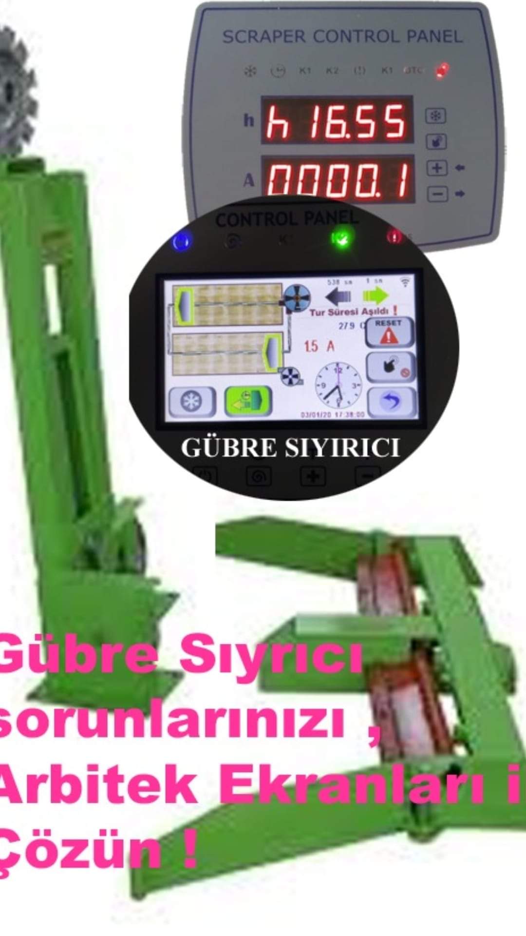 SGT0221 EKO - Ekonomik Gübre Sıyırıcı